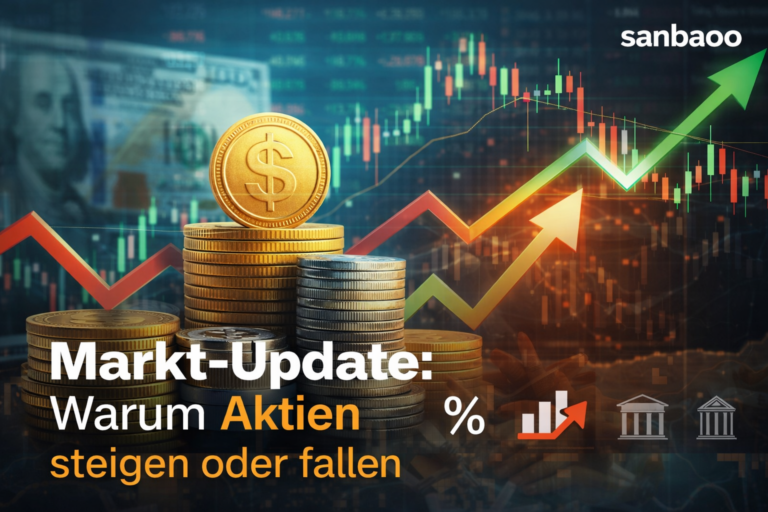 Markt-Update: Warum Aktienkurse heute steigen oder fallen (Zinsen, Inflation, Erwartungen)